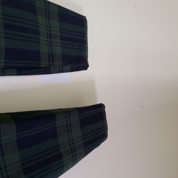 Philosphy Green and Black Plaid Jeggings Size 4 - Picture 4 of 7